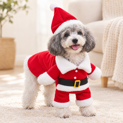 Santa Pet Costume