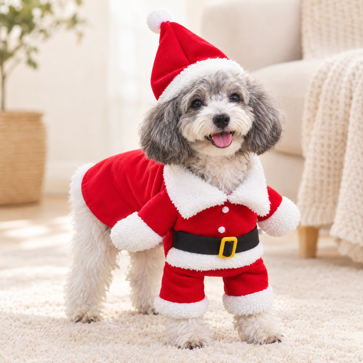 Santa Pet Costume