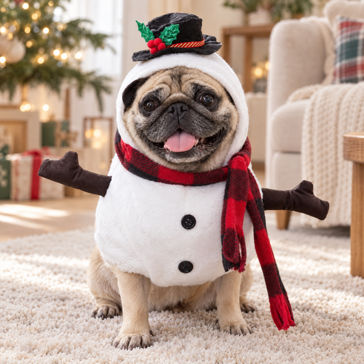 Snowman Pet Costume